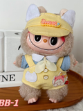 LABUBU Clothes Yellow Sweetheart Outift