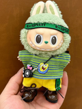 LABUBU Clothes Green Sports Boy Outfit
