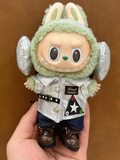 LABUBU Clothes With Earmuffs Mesh Outfit