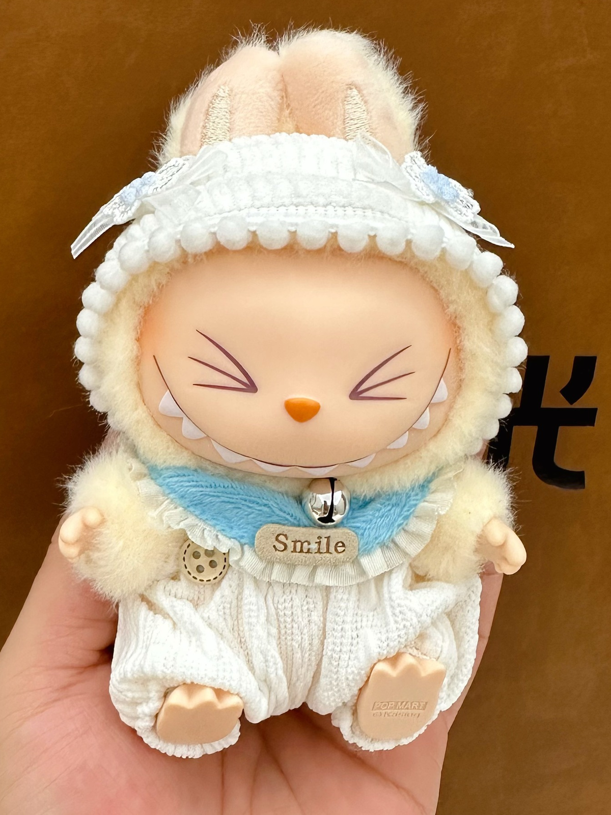 LABUBU Clothes Smile White Outfit