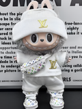 Labubu Luxury Inspired Outfit Set 17cm - Applicable to Ver. 1 & Ver. 2 & Ver. 3 (Clothes Only)