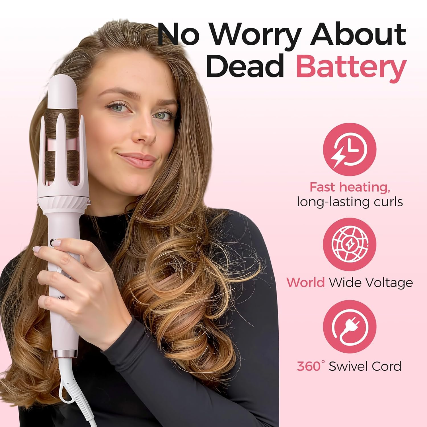 Automatic Curling Iron 3-in-1